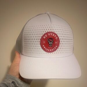 White NC State University Snapback